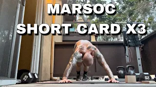 (Marine Special Operations) Marsoc Short Card x3