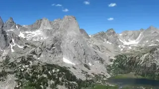 Cirque of the Towers from Jackass Pass, Wind River Range, Wyoming