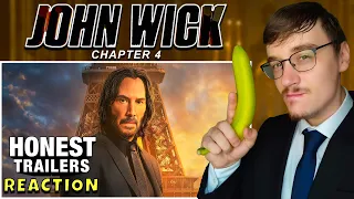 YEAH! JOHN WICK CHAPTER 4 HONEST TRAILERS REACTION!!