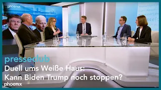 presseclub: Duell ums Weiße Haus: Kann Biden Trump noch stoppen?