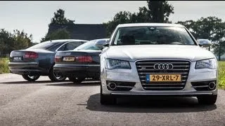 Audi S8 special: 3 Generations!