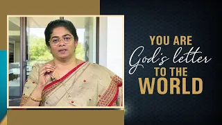 You Are God's Letter To The World | Sis. Evangeline Paul Dhinakaran | Jesus Calls