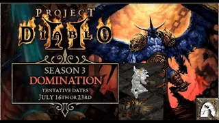 Project Diablo 2 - PD2 Season 3 Beta - Leap Attack Barb Map + Build