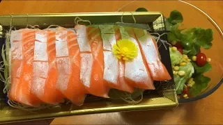 《ASMR》🥗SALMON SALAD EATING SOUND 연어 샐러드 - 三文魚沙律菜的聲音