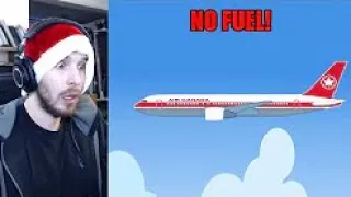 An Airplane Ran Out of Fuel at 41,000 Feet. Here's What Happened Next Reaction!