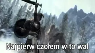 Skyrim misheard lyrics Polska Wersja napisy [PL]