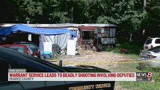 Man dead after officer-involved shooting in Monroe County