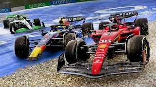 TWO RED FLAGS!🚩CHAOS IN AUSTRIA! CARS OFF IN GRAVEL! 300 IQ PIT STRAT! -F1 23 MY TEAM CAREER Part 30