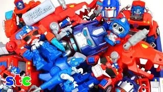 Giant Toy Box of Optimus Prime Transformers Collection