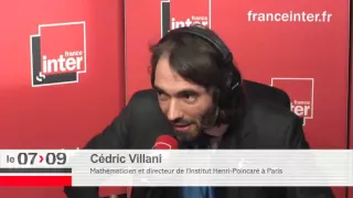 Cédric Villani : "C'est le coup de sang de toute une communauté"