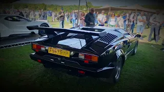 Lamborghini Countach cold start