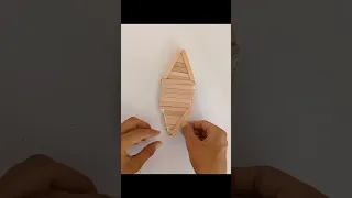 how to make a ice cream stick boat#