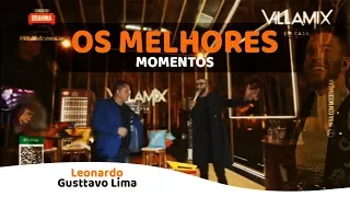 Gusttavo Lima e Leonardo - Villa Mix Em Casa - Live 2020 - Os Melhores Momentos ( Resenha )