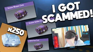 I opened up 250 Crates in COD Mobile and they robbed me...