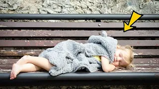 Girl Sleeps In Park Every Night,Police Officer Bursts Into Tears When He Finds Out Why