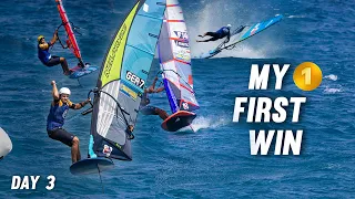 I WON MY FIRST RACE in the @PWAWORLDTOUR | *massive crashes | Daily Report 3/3