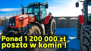 Ponad 1,2 mln zł poszło w komin 👉 przez 39 312 h na jednym silniku 👉 Massey Ferguson 6490 [Korbanek]