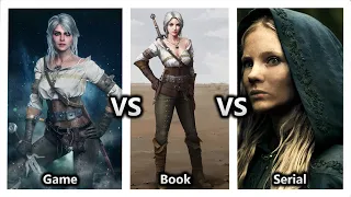 THE WITCHER COMPARISON | Art vs. Game vs. Show