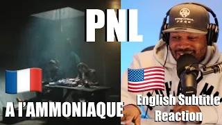 AMERICAN 🇺🇸 FIRST TIME REACTION TO 🇫🇷 PNL - A l'Ammoniaque [Official Video]