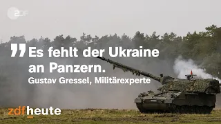 Militärexperte Gressel warnt vor Schwierigkeiten der Ukraine im Donbass | ZDFheute live