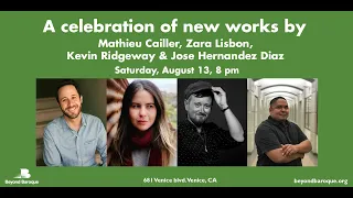 A Celebration of New Works by Kevin Ridgeway, Zara Lisbon, Jose Hernandez Diaz, & Mathieu Cailler