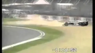 Coulthard crash Imola 1997