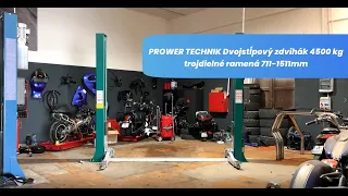 PROWER TECHNIK Dvojstĺpový zdvihák 4500 kg