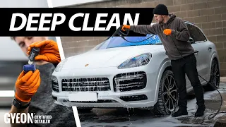 DIRTY Porsche Cayenne - FULL Exterior DETAIL! (Automotive Detailing)