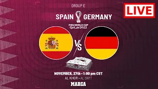 Spain vs Germany Live Stream | FIFA World Cup Qatar 2022 Full Match