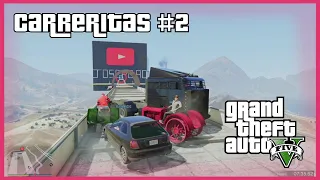 Muchos insultos en las carreritas | GTA V ft. Juan, Auron, Focus, Karchez, Komanche, Pato y Javi