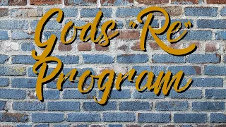 2024-05-05 SUN (AM):  “God’s RE Program” - Pastor Keith Sjostrand