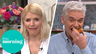 Phillip & Holly React to Chilli and Marmite Hot Cross Buns | This Morning