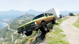 Cliff Drops and Off Road Fails #2  | BeamNG DRIVE - Truck &Too