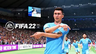 FIFA 22 : Man City vs. Man United - Premier League Full Match at Etihad Stadium - PC