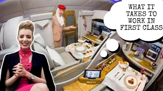 WHAT IT TAKES TO WORK IN EMIRATES FIRST CLASS | IS IT ONLY FOR BEAUTIFUL PEOPLE