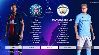 PES 2021 - PSG vs Manchester City - UEFA Champions League Sami Final UCL