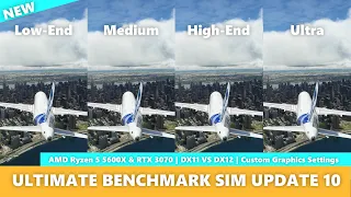 Microsoft Flight Simulator Ultimate Benchmark Sim Update 10 Beta