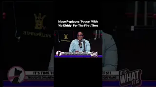 #Camron and #Mase joke about people replacing “pause” with “no Diddy.” 😂 📹 itiswhatitis_talk Hiphopb