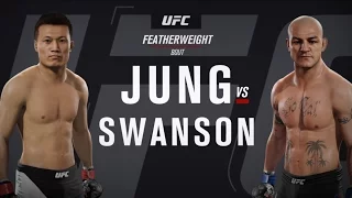 EA Sports UFC 2 Ranked Match: Jung v Swanson