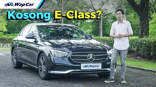 2022 Mercedes-Benz E200 Review in Malaysia, Should You Top Up RM50k for the AMG Line? | WapCar