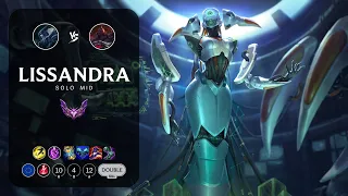 Lissandra Mid vs Sion - EUW Master Patch 12.23