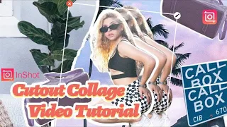 How to Create Trending Cutout Collage Video (InShot Tutorial) | photo cutout animation reel tutorial