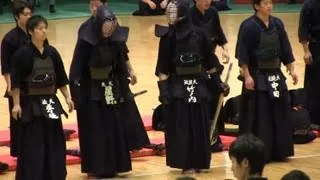 KENDO  東西対抗試合 1/2  全日本学生剣道2012-708