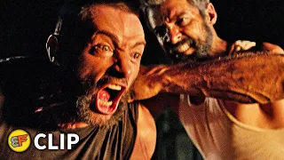 Logan vs X-24 - First Fight Scene | Logan (2017) Movie Clip HD 4K