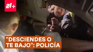 Conductor en estado de ebriedad se niega a prueba de alcoholímetro, en Puebla - N+