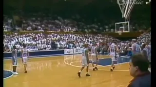 Duke vs UNC February 1995 Famous First OT Ending | Dick Vitale Commentary