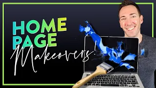 Small Business Website Homepage Makeovers — Real Hero Sections, Before & After!