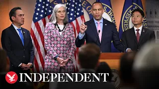 Watch again: House Minority Leader Hakeem Jeffries holds press conference ahead of debt ceiling vote