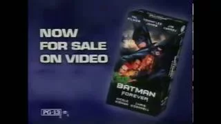 Batman Forever VHS commercial