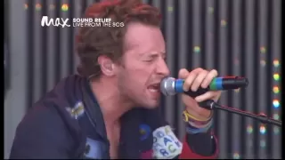 Coldplay - Clocks (live Sound Relief 2009) [HD]